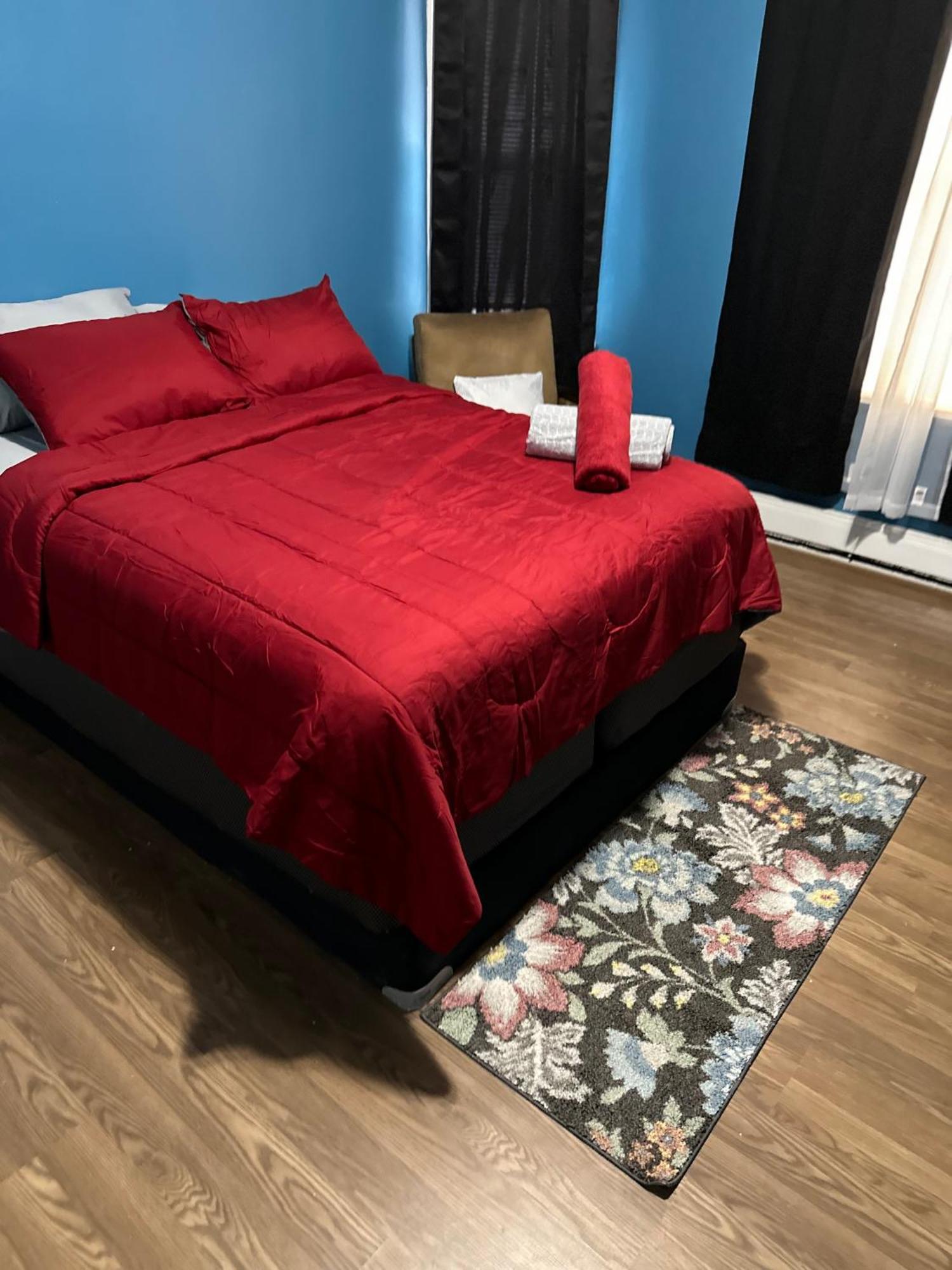 Fidelia Garnet Room, Queen Bed Minutes From Newark Liberty International Airport And Newark Penn Station Luaran gambar